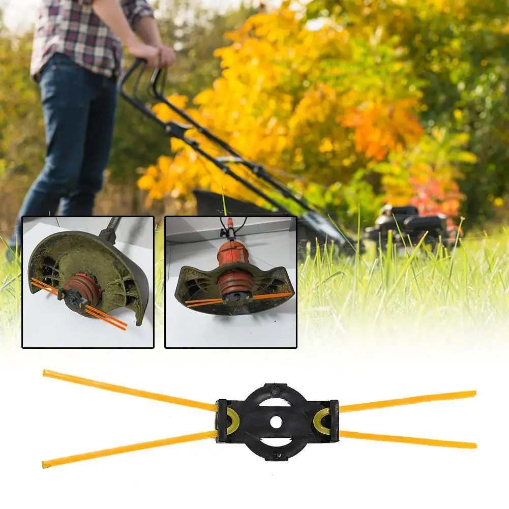 

The Lawn Mower Whips The Rope Head Weeding Brush Removing Moss Rust Free Wear-resistant Mower Head Garden General Accessories