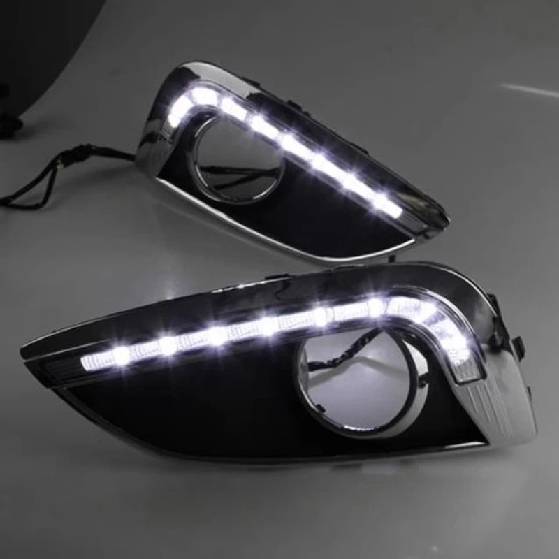 

LED Daytime Running Light Front Fog Lamp for Hyundai ix35 2010 2011 2012 2013 Bumper Light Car Accessories