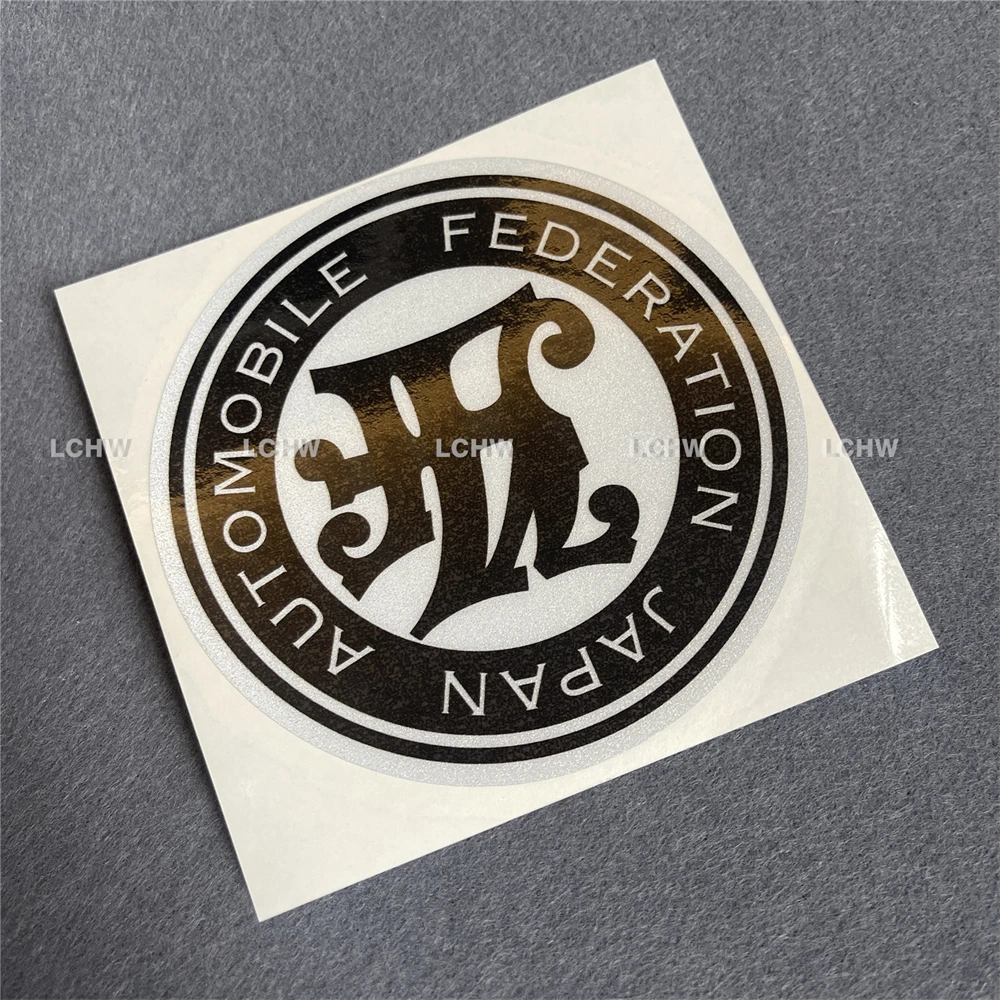 

Японские наклейки HF Hellaflush круглой формы для автомобиля, декоративные наклейки на окна, кузов, мотоциклетные шлемы, топливные баки, лента для декорирования