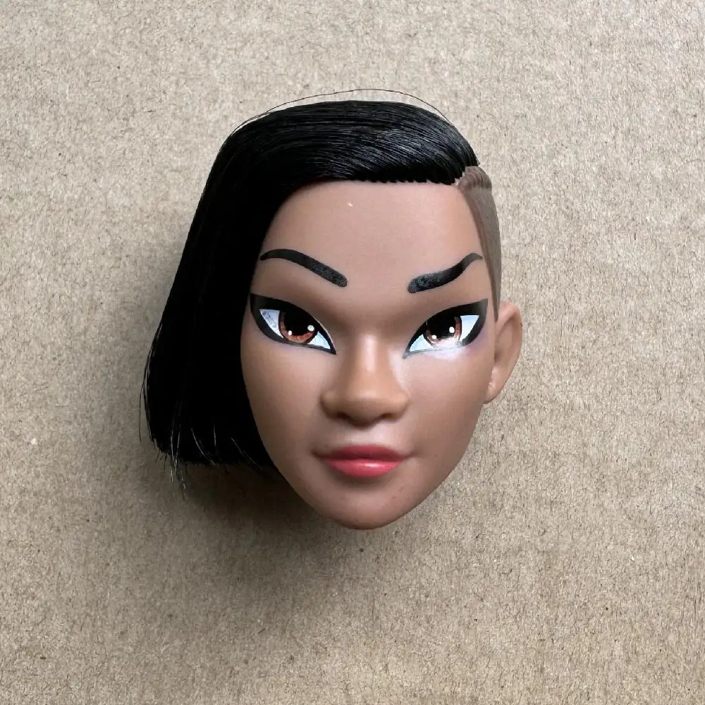 1/6 Princess Doll Heads Solid Girls Head For 30cm Body Kids DIY Toys Birthday Gifts view 5