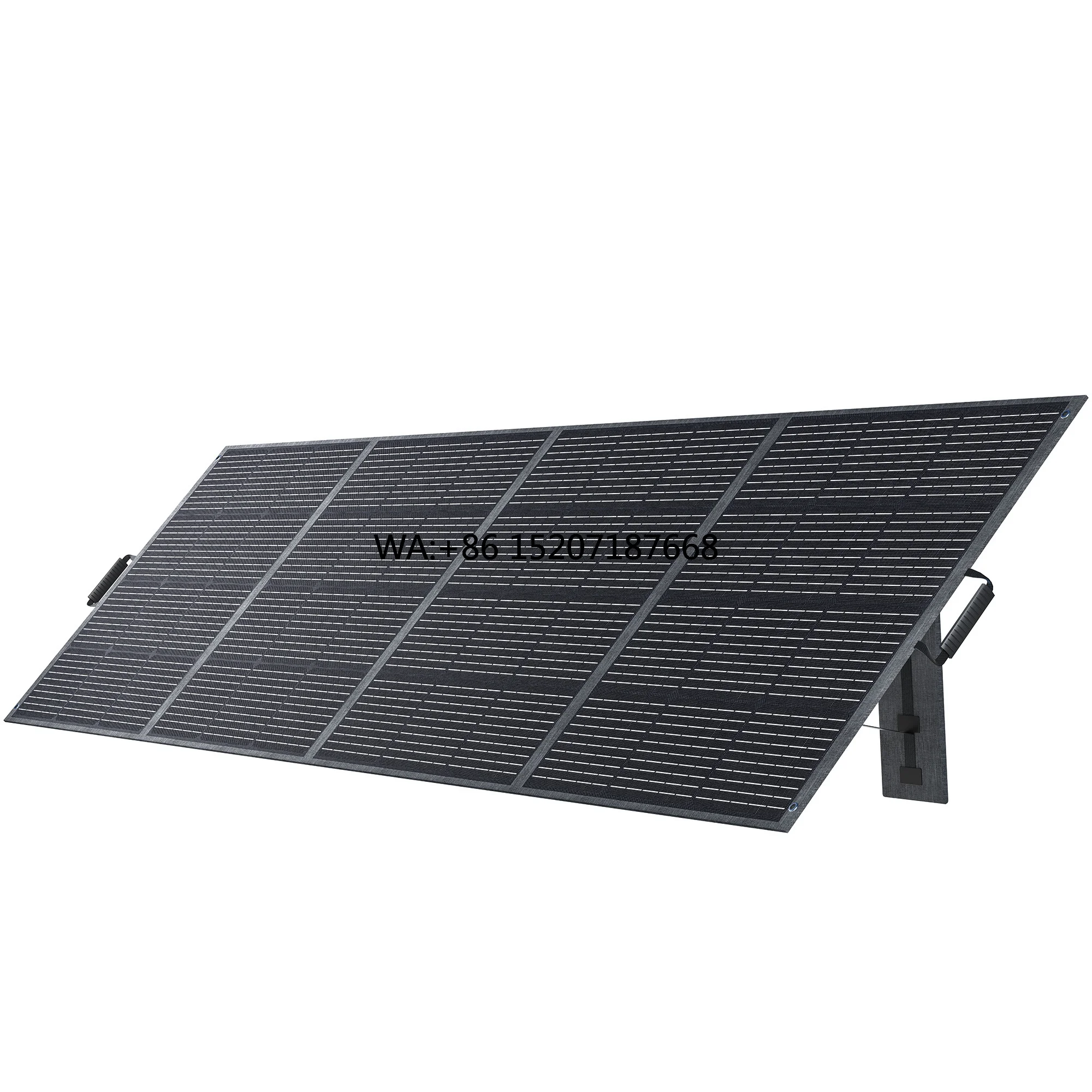 Design IP68 Waterproof 48V Voc 20V Vmp 10A Imp MC4 for Camping Outdoor ABOK 400W Monocrystalline Portable Solar Panel Foldable