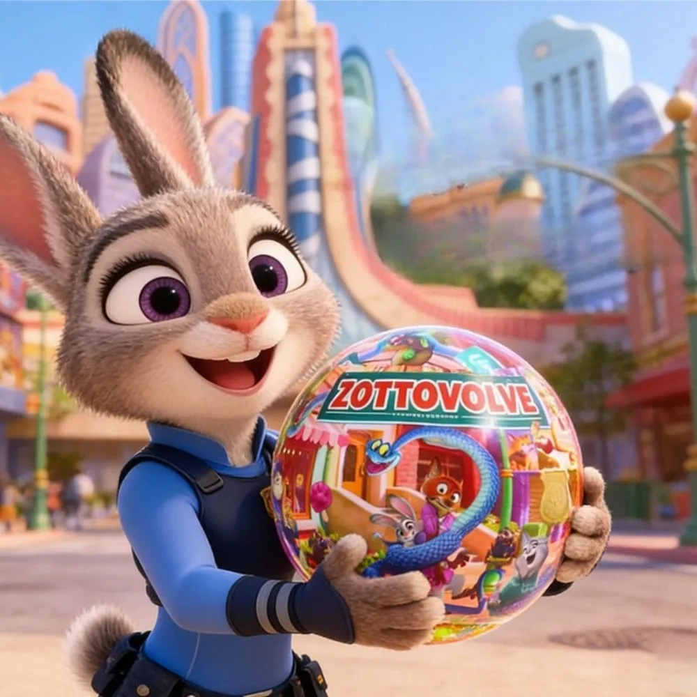 Nouvelles figurines Disney Zootopia, jouets Gashapon, boîte aveugle, personnages de dessins animés Nick et Judy, figurines de jouets, poupées pour les fans, cadeau d'anniversaire pour enfants
