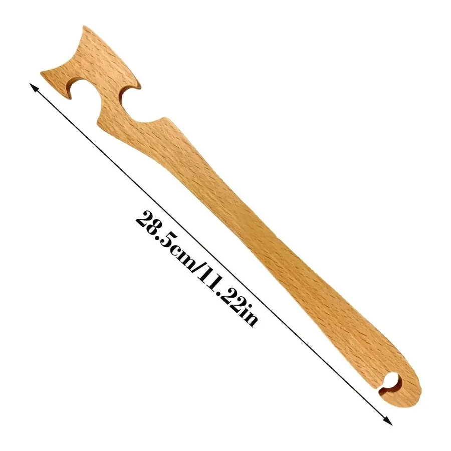 عبوة واحدة؛ عصا سحب لرف الفرن الخشبي؛ لرف الفرن، سحب سحب للخبز؛ الطبخ والشوي من خشب الزان؛ المطبخ #4