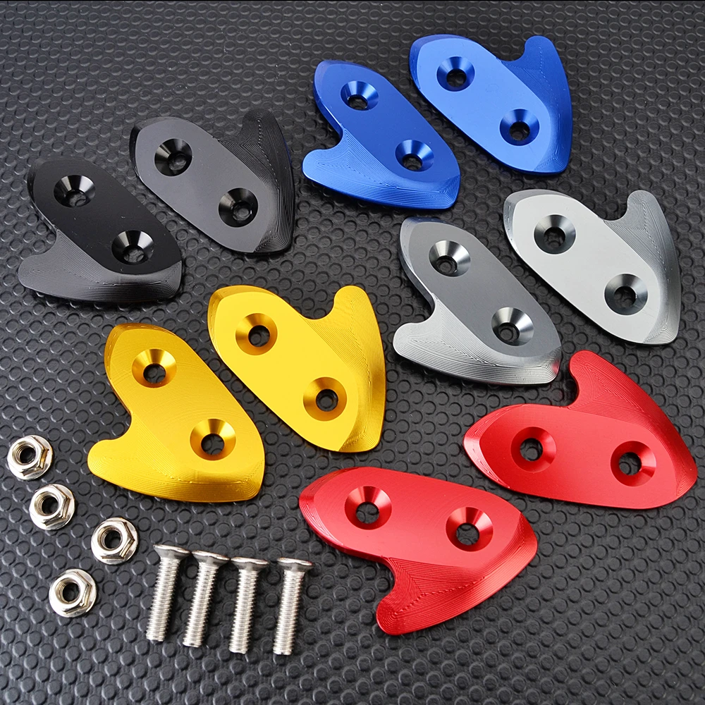For Yamaha YZF-R1 R1 2015 2016 2017 2018 2019 Motorcycle Rearview Mirror Block Off Base Plates Hole Cover Decorative