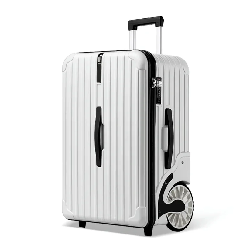 

New 20 24 Inch High Capacity Rolling Luggage Spinner Students Password Suitcase Big Wheels Carry on Trolley Suitcase Travel Bag