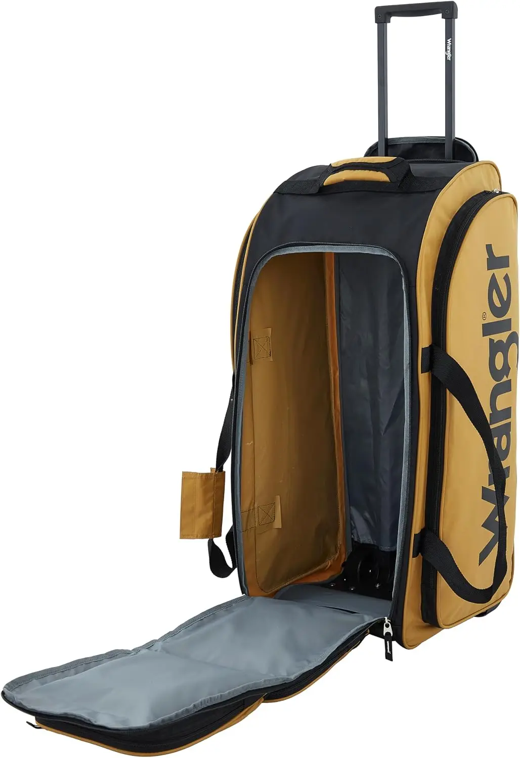 Large Rolling Duffel Bag with Wheels, Waterproof Travel Luggage for Men Women view 6