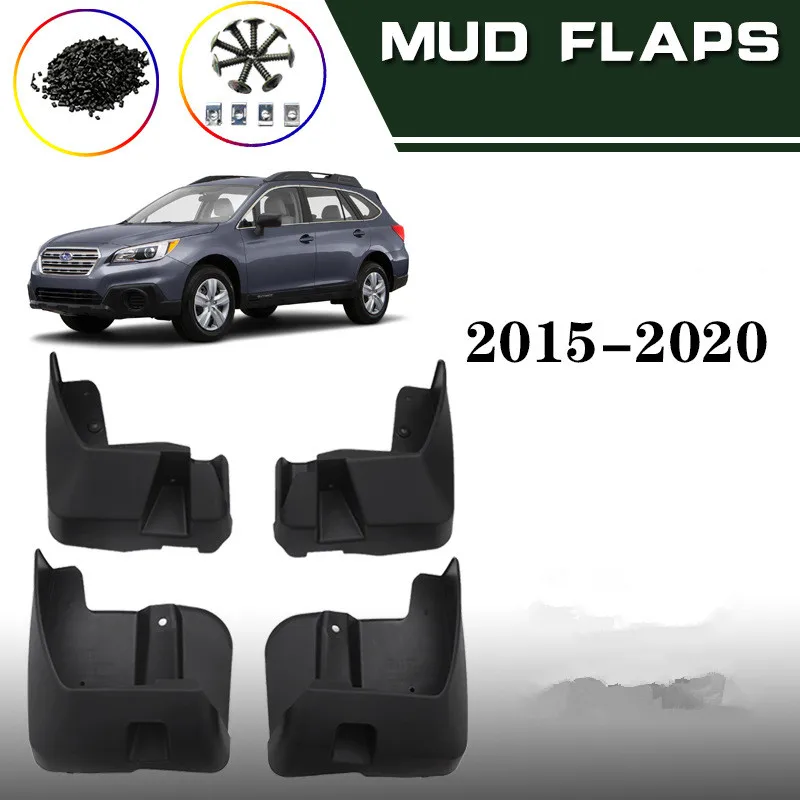 Brand New 4pcs Car Mud Flaps For Subaru Outback 2015 2016 2017 2018 2019 Mudflaps Splash Guards Mud Flap Mudguards Tire Fenders