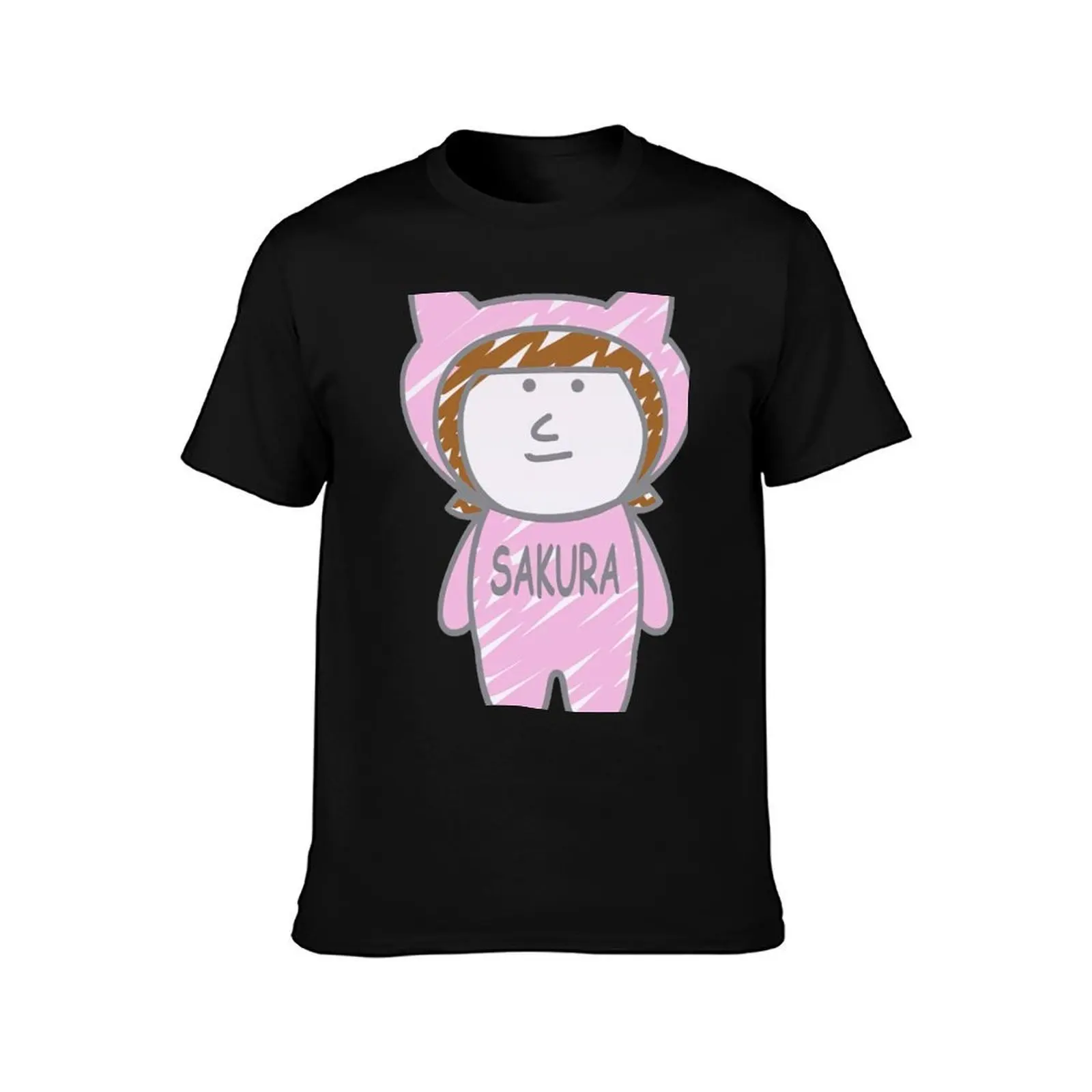IZONE Miyawaki Sakura Goods Character Miyawaki T-Shirt Plus Size Short Sleeve T-Shirt