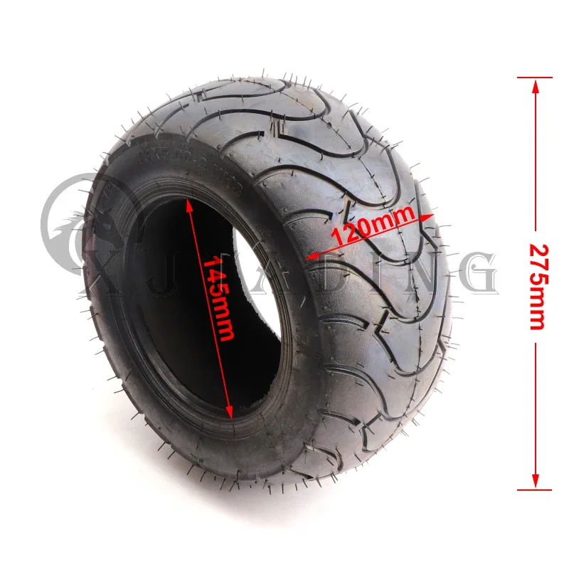 6 Inch vacuum Tyre 13x5.00-6 Tubeless Tire For ATV Go Kart Electric Scooter Agricultural Snow Sweeper Lawn Mower Wheel Parts