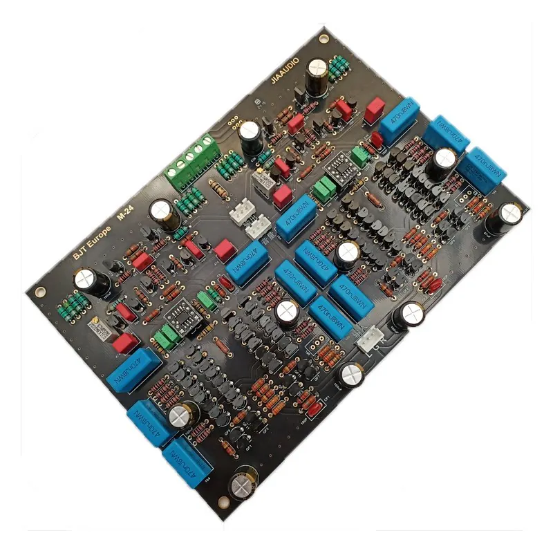M-24: A High-end, Audiophile-grade, Current-driven, Pure Class A Preamplifier Board with a Fully Negative-feedback-free Circuit