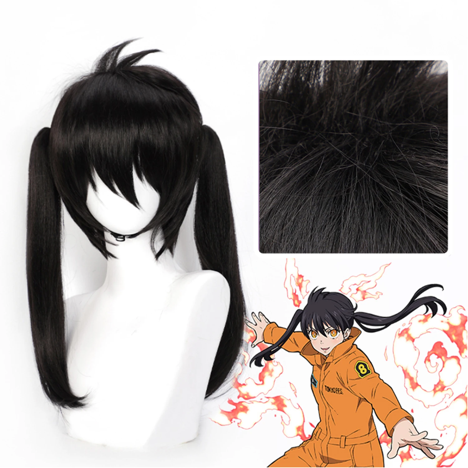 Parrucca Cosplay Fire Force, P - Campfire Cooking In Another World With My Absurd Skill Manga recensione e prezzo
