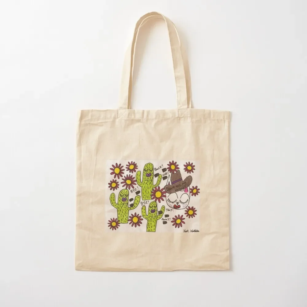 Don’t tell me howdy Tote Bag tote bag screen canvas tote bag Women's