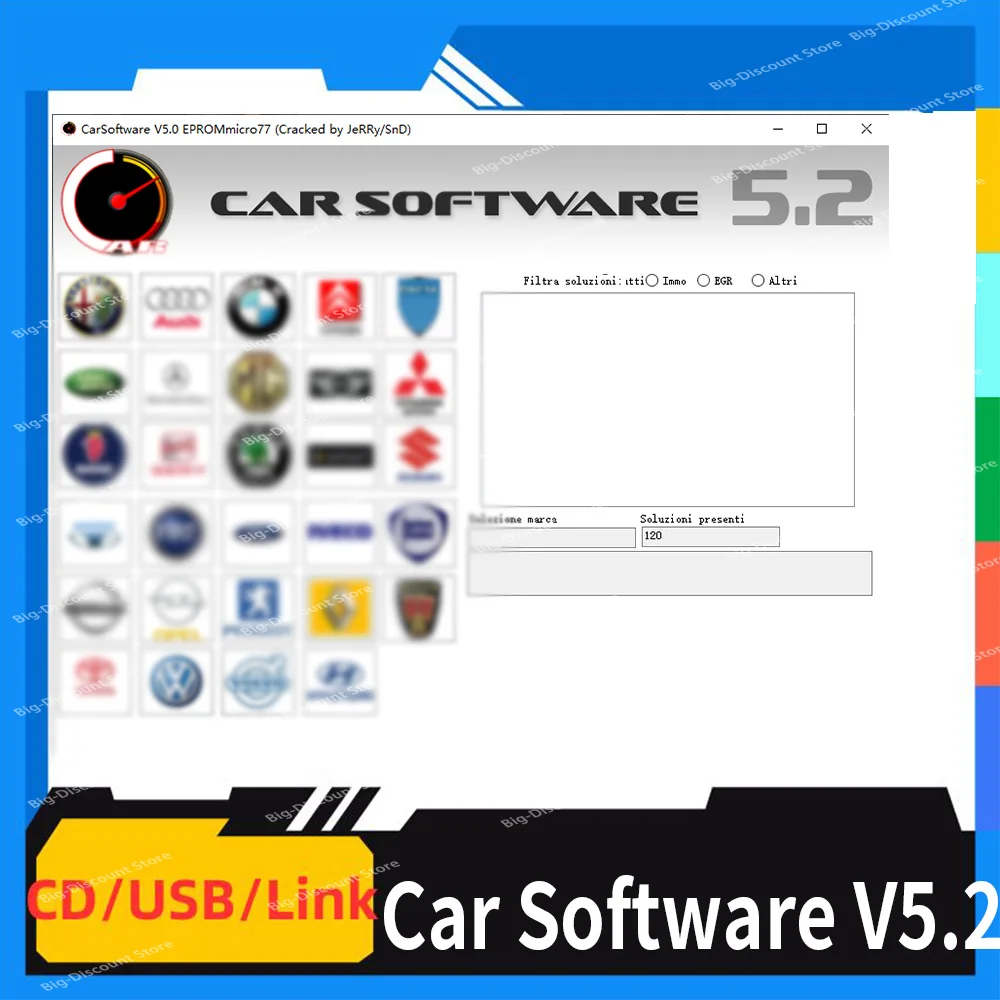 2024 hot sell V5.2 Car Software Maintenance Tools tuning cars ECU Diagnostic software Car 5.2 repair box new vci CD USB link