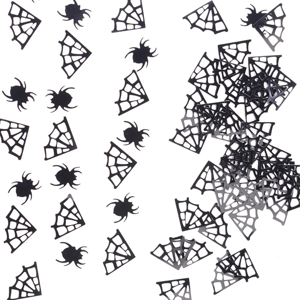 

5 Packs Cobweb Confetti Halloween and Spiders Decoration Decorations Table for Party