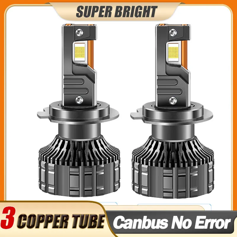 1700W 2000000LM H7 LED Headlights Bulb Canbus H4 H1 H11 9005 HB3 9006 HB4 H8 H9 9012 6500K Car Lights Headlamp Turbo 12V 24V