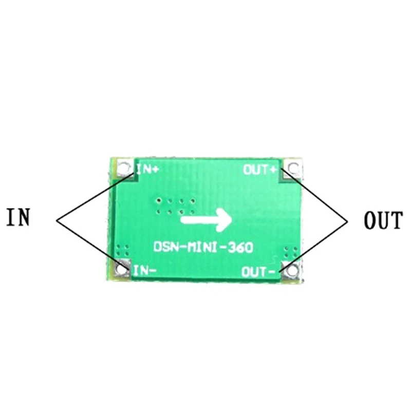 1 buah konverter Step Down DC-DC Mini Regulator Volt 3A modul daya DC-DC 5 v-23 V hingga 3.3V 6V 9V 12V