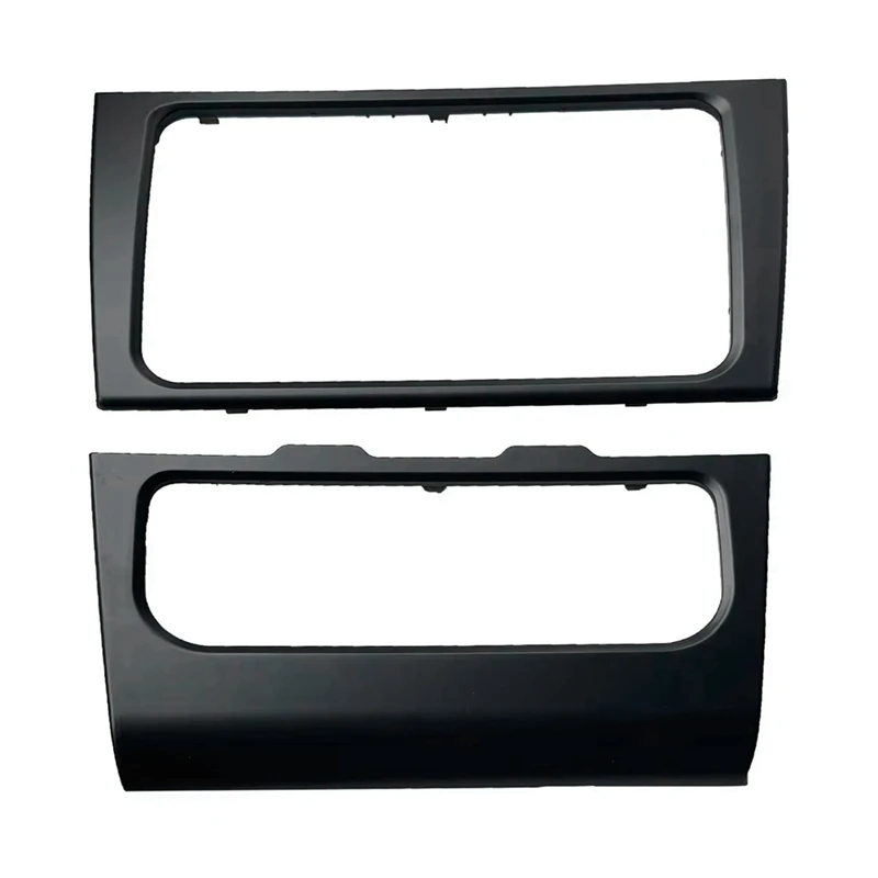 

Interior Dash Radio GPS Head Unit Trim AC Bezel Heater Control Panel For VW Golf 2009-2012 5K0858061F 5K0858069