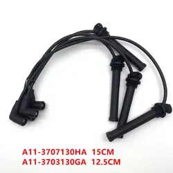 High Tension Lead for Chery Tiggo A3 A5 CrossEastar Fora M11/M12 481 484 Engine High Ignition Wires Line Cable A11-3707130 HA GA