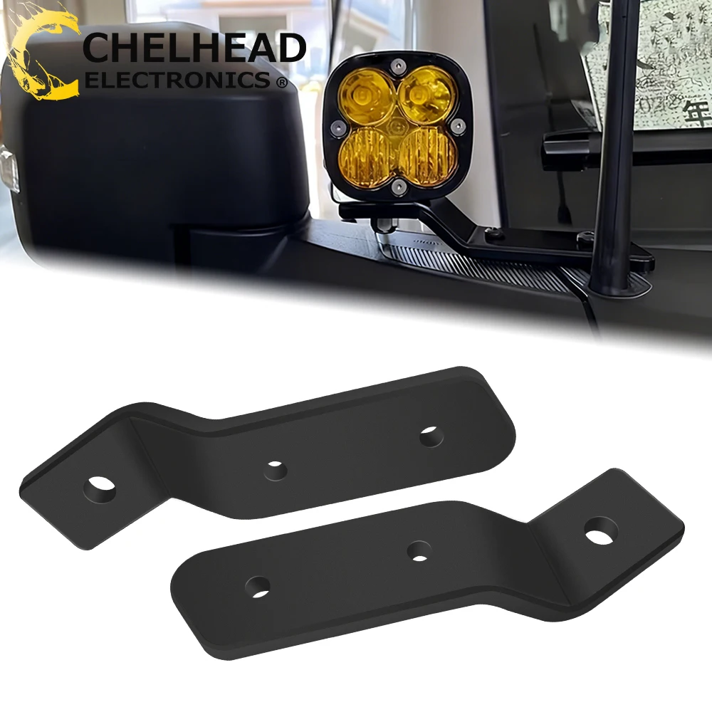 Ditch Light Mount Bracket Kit Led Work Pods Lights Holder Mounting for Ford Bronco 2021 2022 2023 2024