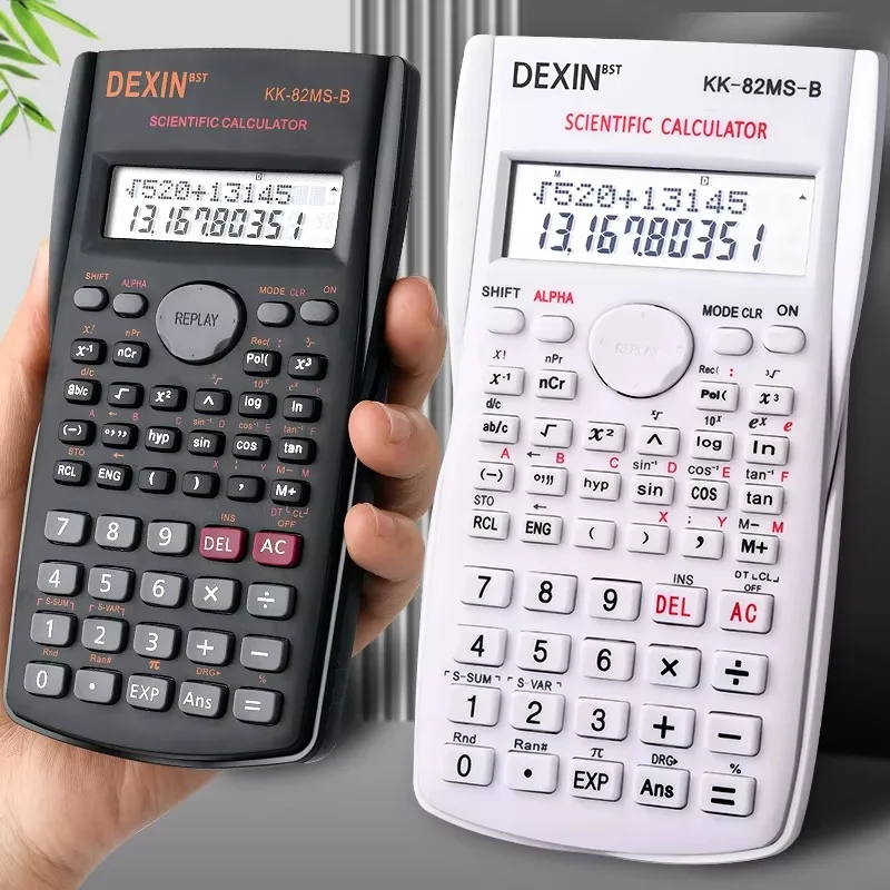 

Multifunctional Scientific Calculator Student Simple Portable Big Screen Function School Office Supplies Calculator Stationery