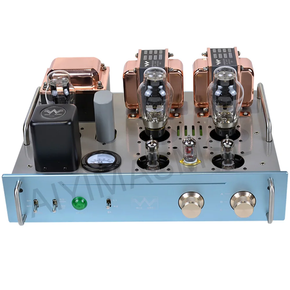 

AIYIMA SMSL 300B 8W Single-ended Class A Vacuum Tube Amplifier 5U4G ECC82 12BH7 Handmade Symmetric Vacuum Tube Amplifier Audio