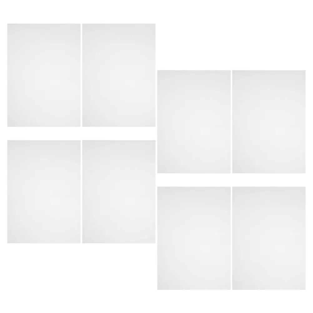 

8pcs Flame Retardant Plastic Sheets Transparent Color Lighting Filters For Photo Props Light Gel Filtering Sheets Classroom