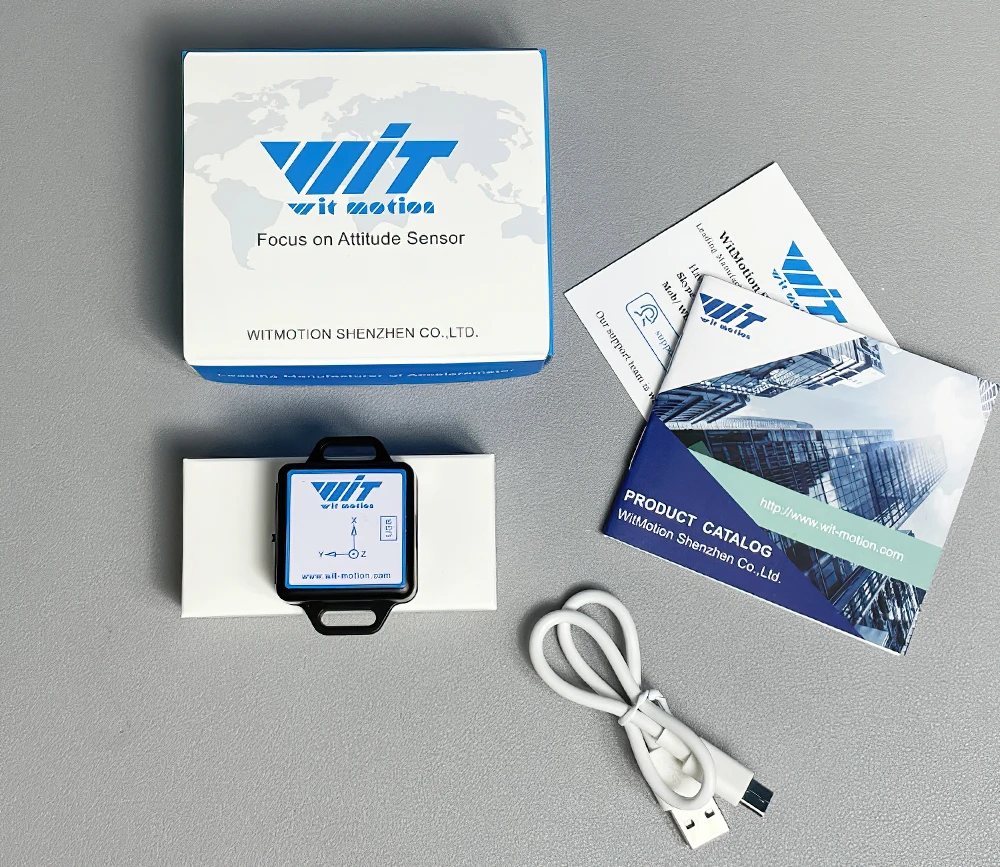 WitMotion WT901WIFI Wireless Accelerometer 9-Axis AHRS Inclinometer(XYZ)Tilt Sensor +Gyro+Angle+Magnet,Support Multi-connection