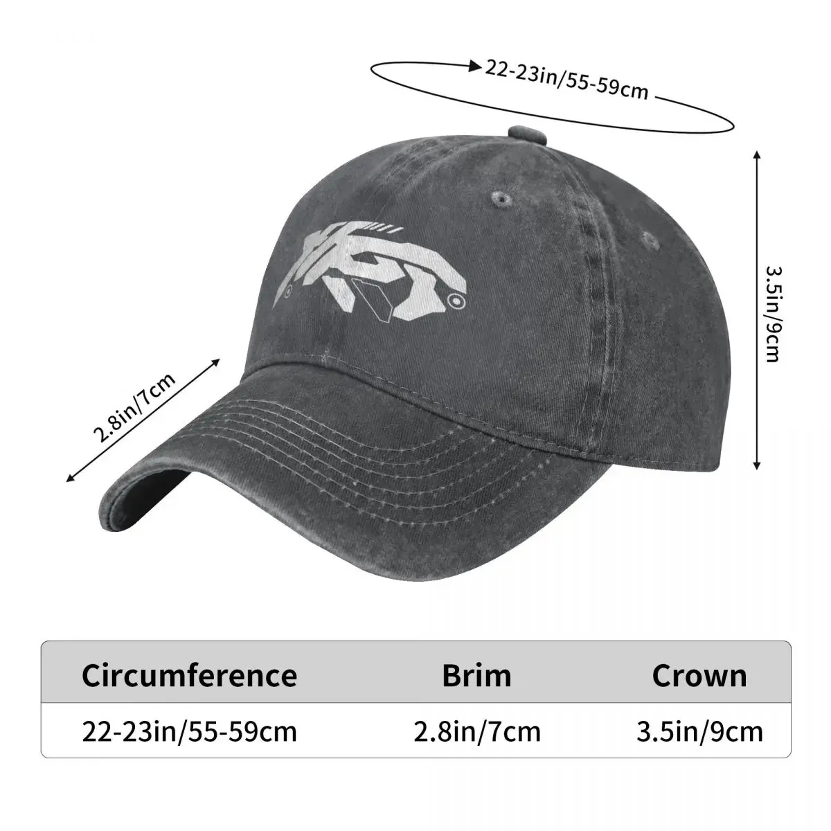 Techwear logo shape white Baseball Cap birthday foam party Hat Military Tactical Cap Luxury Man Hat Mens Caps Women's
