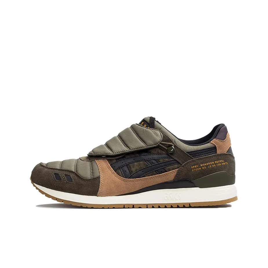Coco Limited X ASICS Gel Lyte 3 Running Shoes Unisex Low Top Brown 1191A066-200