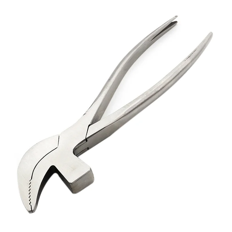 Stainless Steel Beak Pliers Pliers Repair Tool with Nail Removal for Shoemaking DIY Leather Technology Repair