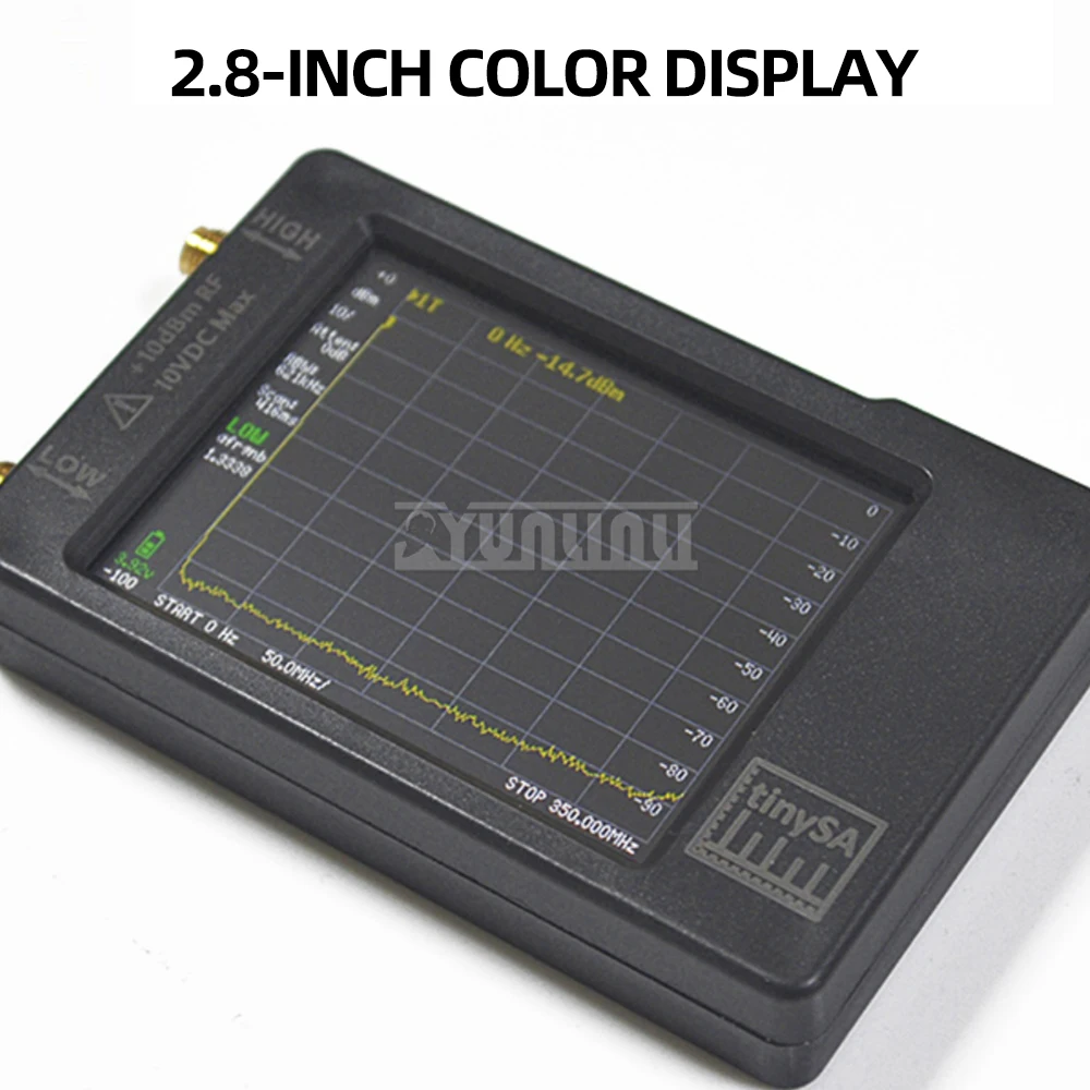 

100KHZ-960MHZ New Handheld Spectrum Analyzer Portable Spectrum Instrument Lab Radio Frequency RF