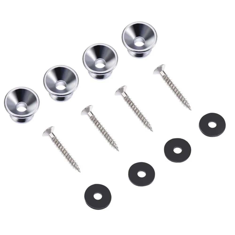 Stainless steel Guitar Screw Kit Guitar Accessories Luthier's Tools 9 Types Guitar Screws Set Plastic Organizer Box