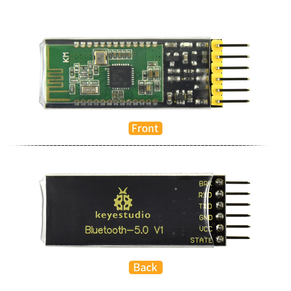 Keyestudio LY51M02 Bluetooth-5.0 V1 Module For Arduino TICC2640R2L Chip 2.4G Working Frequency Compatible With iOS And Android