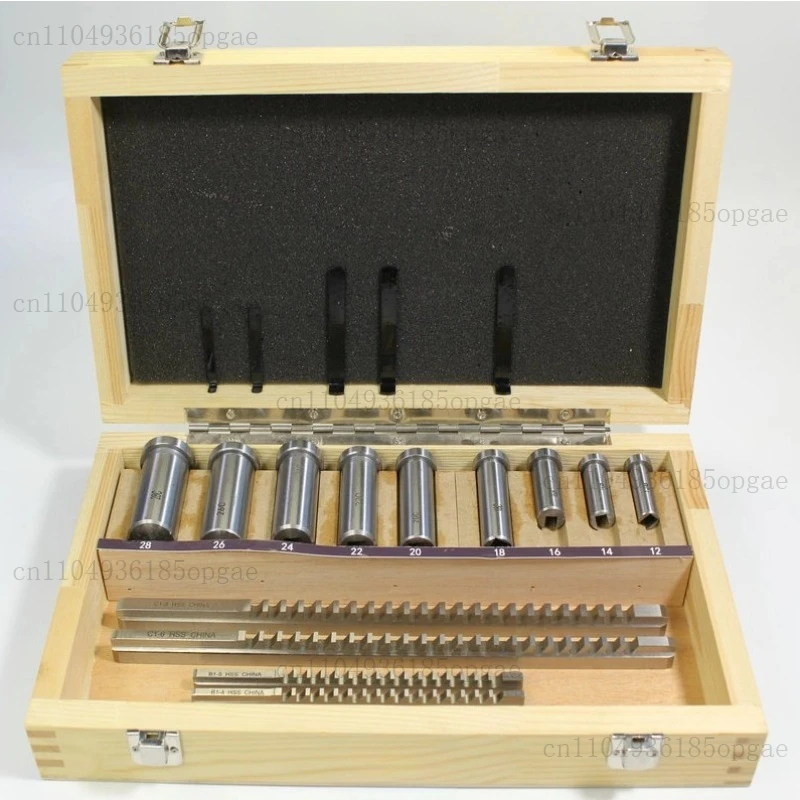 Broaching Machine With Push Knife Set High Speed Steel Internal Processing Broaching Equipment