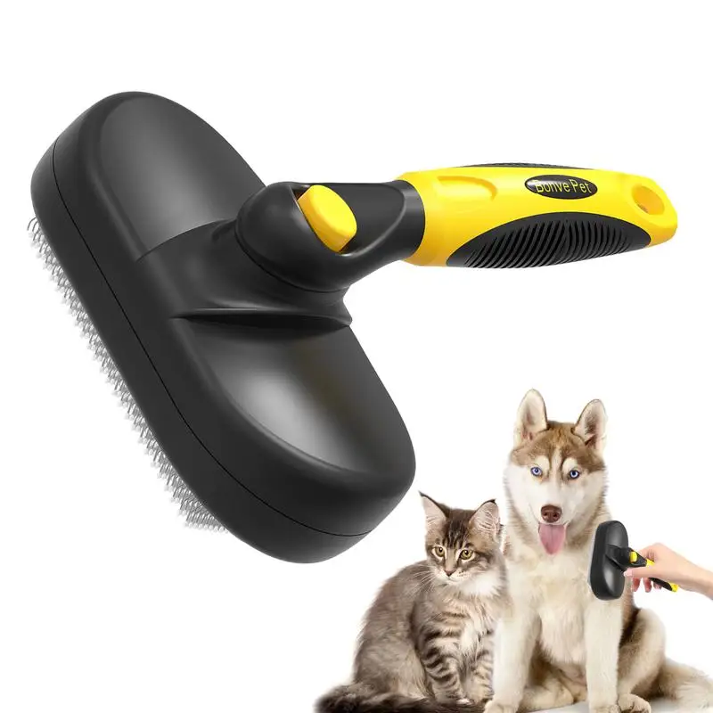 Professional Pet Deshedding Brush Dog Hair Remover Pet Furs Knot Puppy Cat Comb Brushes Dogs Cat Grooming Shedding Supplies