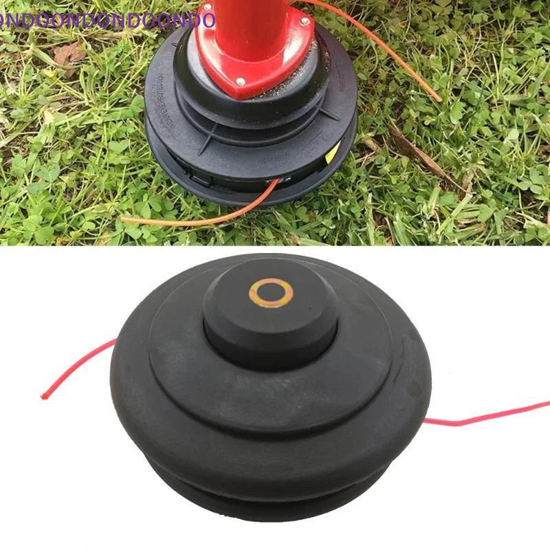 Universal String Trimmer Head Long Lasting Easy Installation Wear Resistant for Backyard Lawn Grass Pruning Work