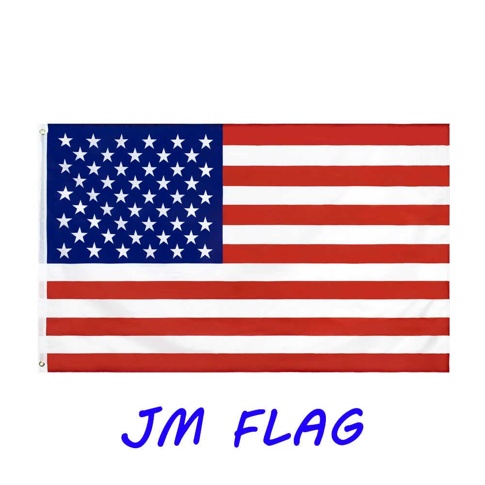 JMFLAG 90x150cm Stars and Stripes United States USA Flag Polyester Printed Decoration Banner