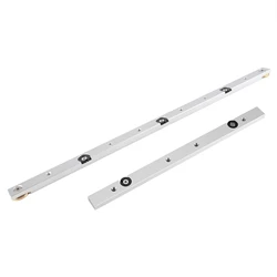 Aluminium Alloy Miter Bar Slider Table Saw Gauge Rod Woodworking Tool Sturdy In Use Table Saw Tool Miter Slider Woodworking Tool