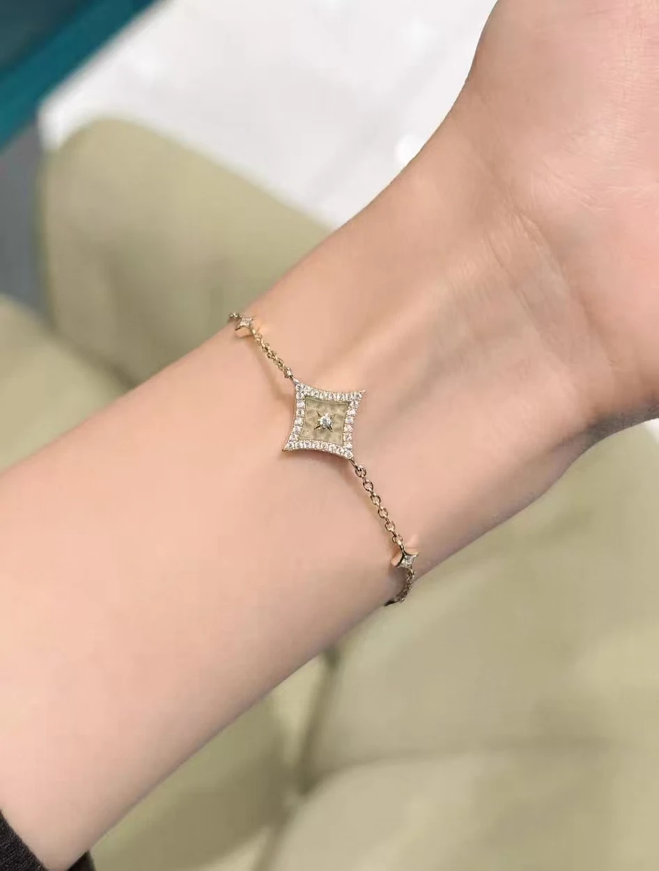 Lola Rose Sparkling Star Series Fashion Bracelet Watch Light Luxury Simple Niche Birthday Valentine's Day Gift for Girlfriend