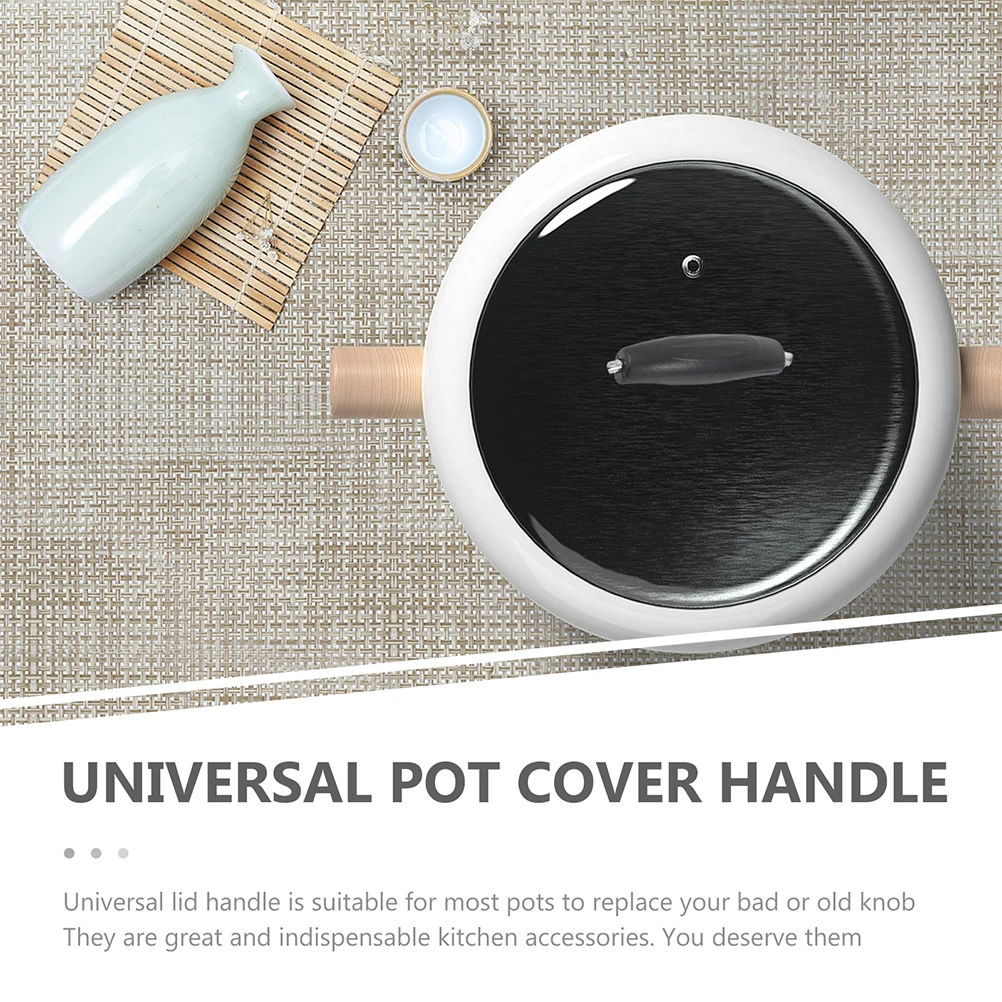 

6Pcs Universal Pot Lid Knobs Sturdy High Temperature Resistant Pan Lid Handles Replacement Kitchen Pot Cover Accessories