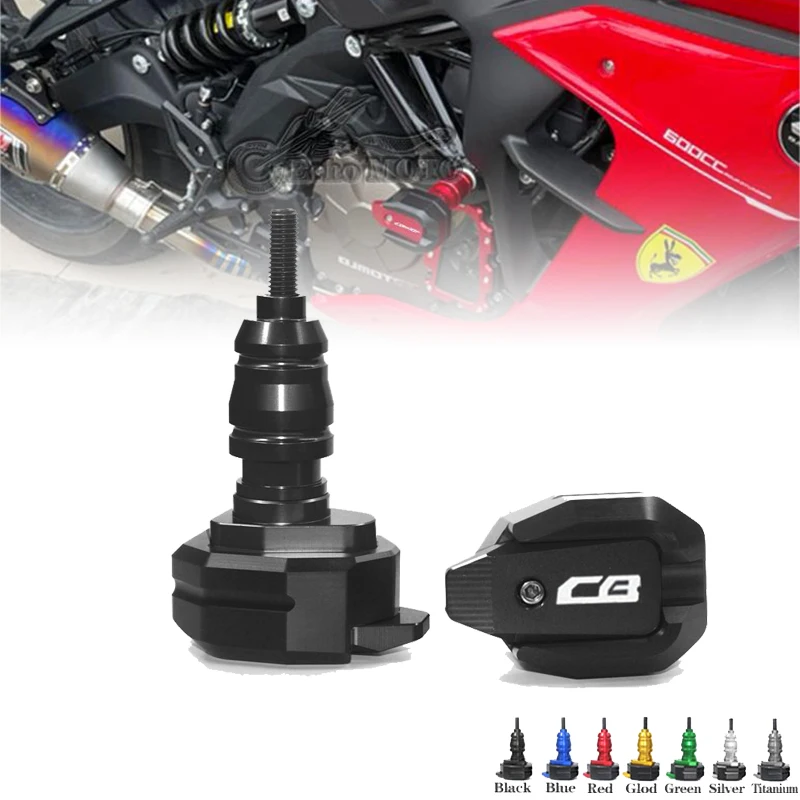 

LOGO CB Fit For HONDA CB500F CB500 F CB 500 F Motorcycle Falling Protection Frame Slider Fairing Guard Anti Crash Pad Protector