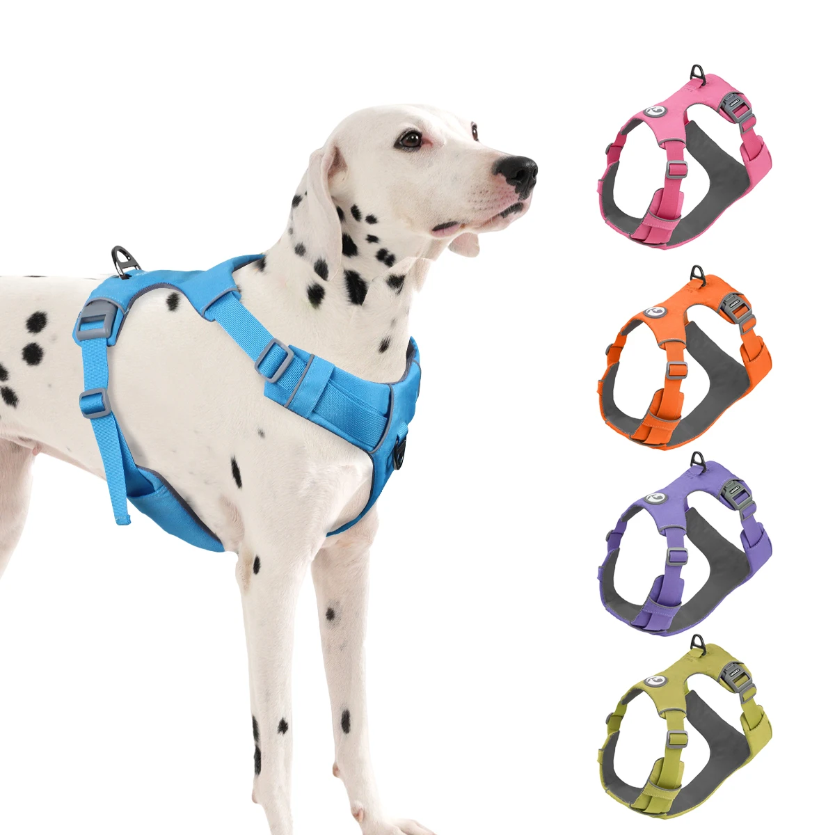 Dog Safety harness No-pull Function Type Durable and comfortable Pet Harness For puppy medium and large dogs 3M Reflective Dog