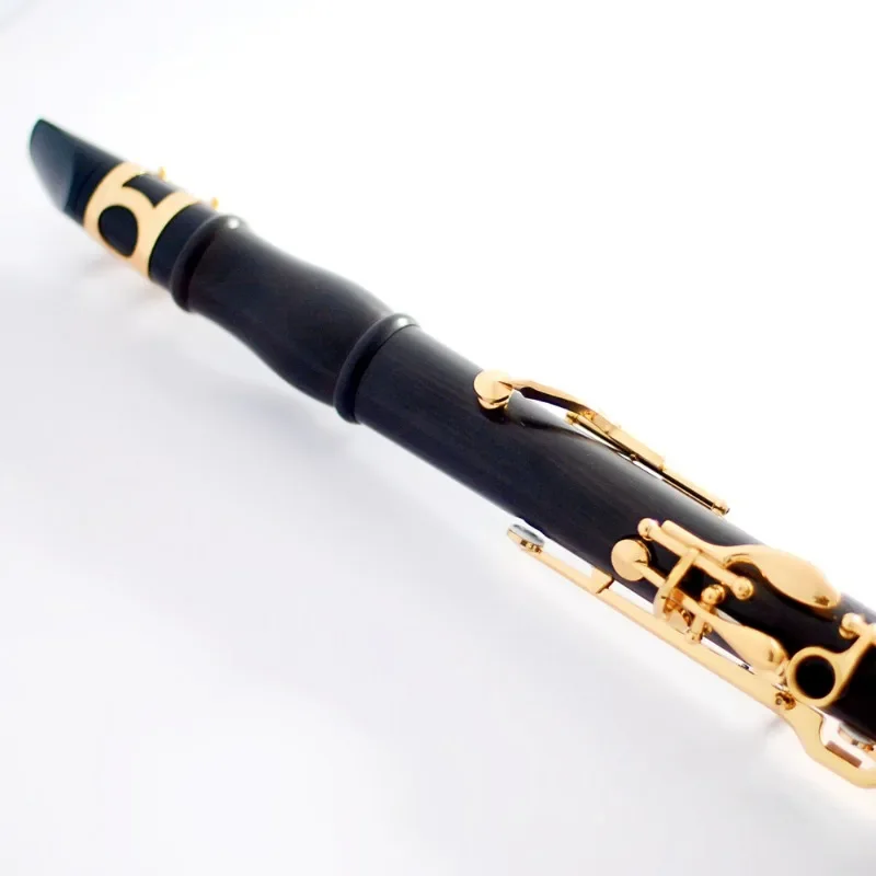 Useful Gold Plated18 Keys Ebony G Clarinet