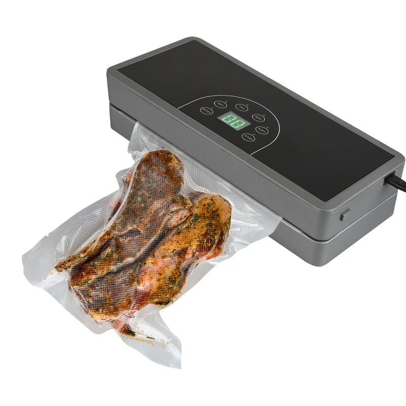 

High Quality Custom Kitchen Food Saver Bag Sealing Vacuum Sealer Machine Professional Home Vacuum Food Sealer