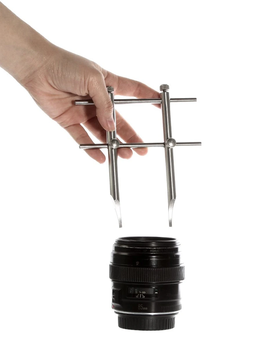 Klucz płaski i stożkowy 0-100mm do obiektywów i filtrów aparatów DSLR, profesjonalne narzędzie do naprawy i otwierania większości obiektywów i filtrów. — zdjęcie produktu 6