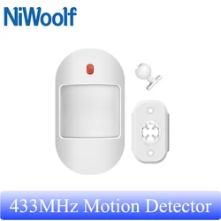 433MHz Motion Sensor Wireless Infrared Detector 1527 Type PIR Detection For Our Smart Home Security Alarm System