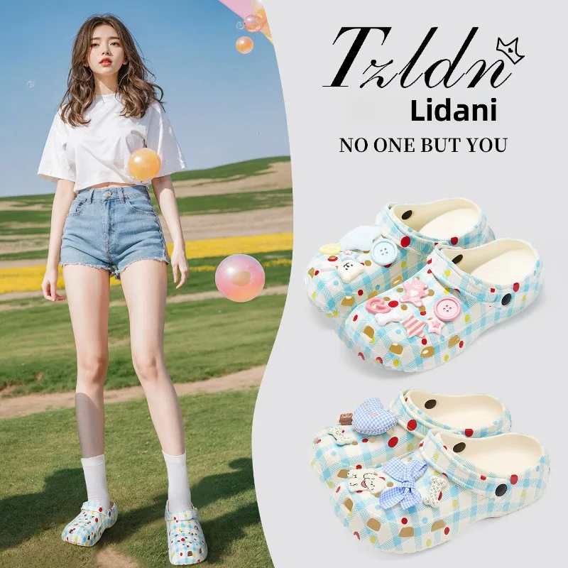 

Women's Barefoot Shoes Sandals Summer Outerwear 2026 New Fashionable Thick Bottom Anti Slip Outdoor Camping Fishing Beach Shoes