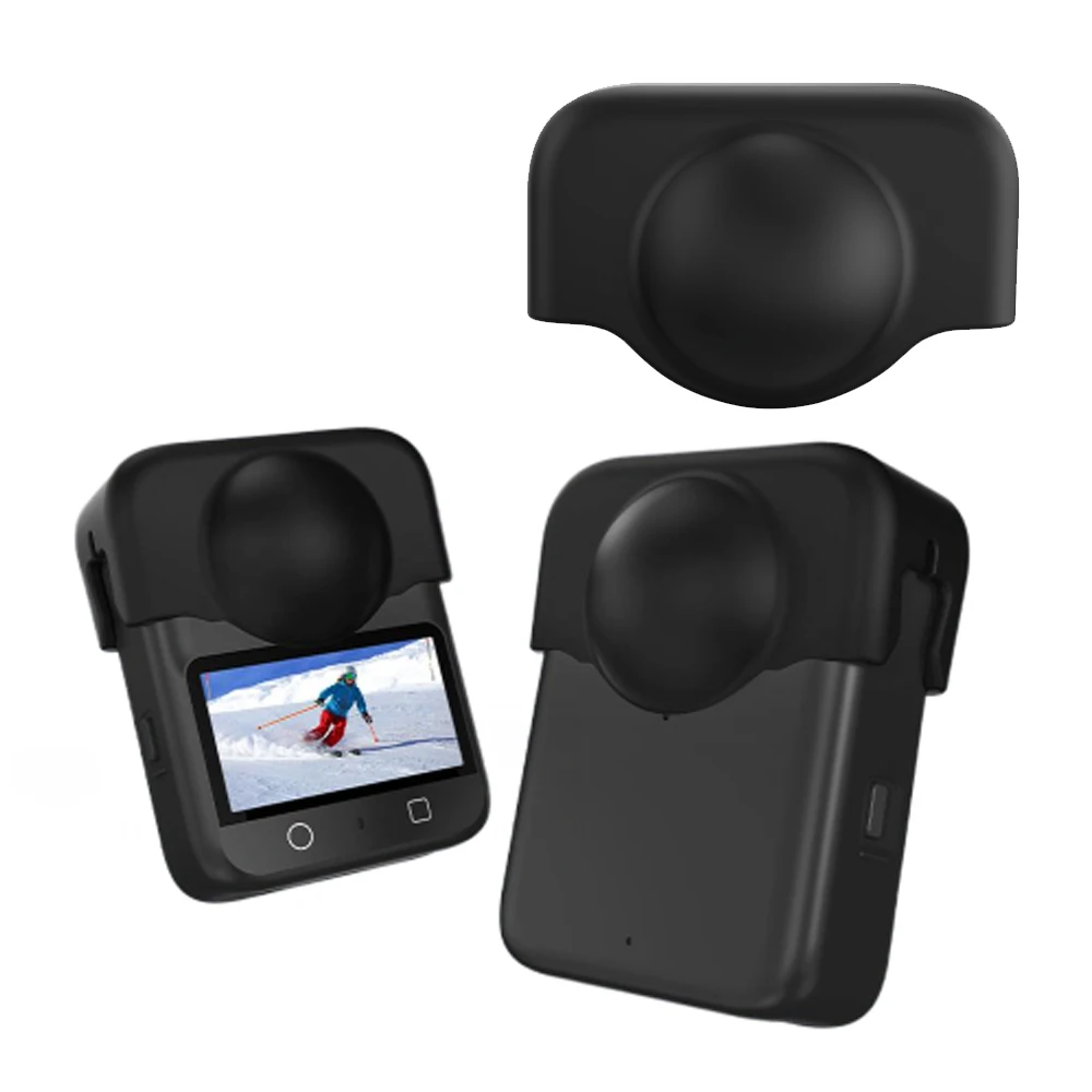 

Lens Cap for DJI Osmo 360 Panoramic Camera,Anti-Scratch Silicone Lens Guards Case Len Protector Cover Panoramic Camera Accessory