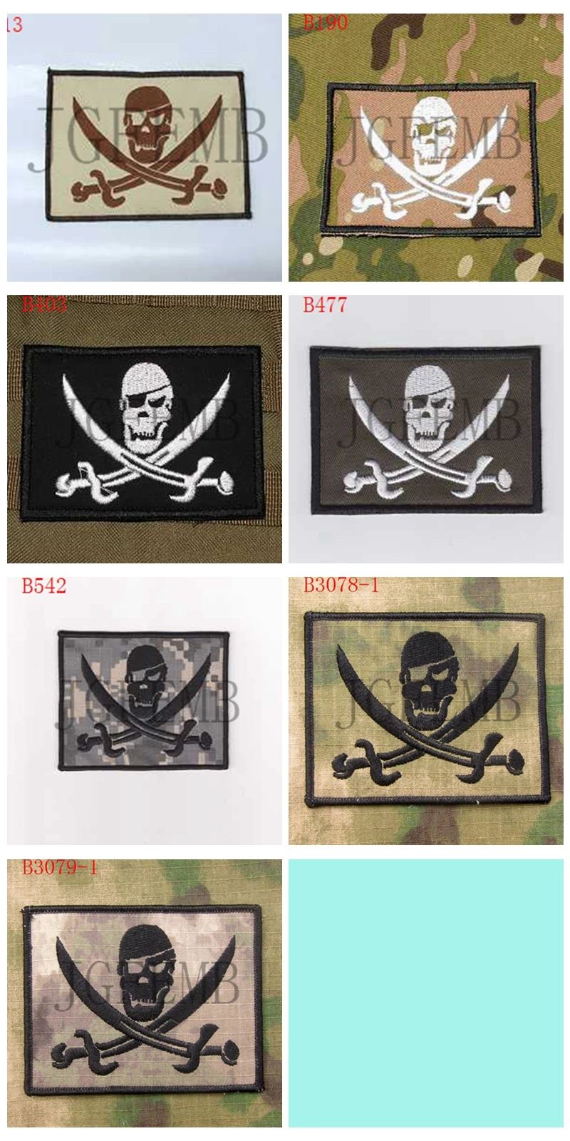 

DEVGRU-The Pirate Flag Patch, Black Jack, Military Tactical Morale, Embroidery Patch, NSWDG, SealTeam6