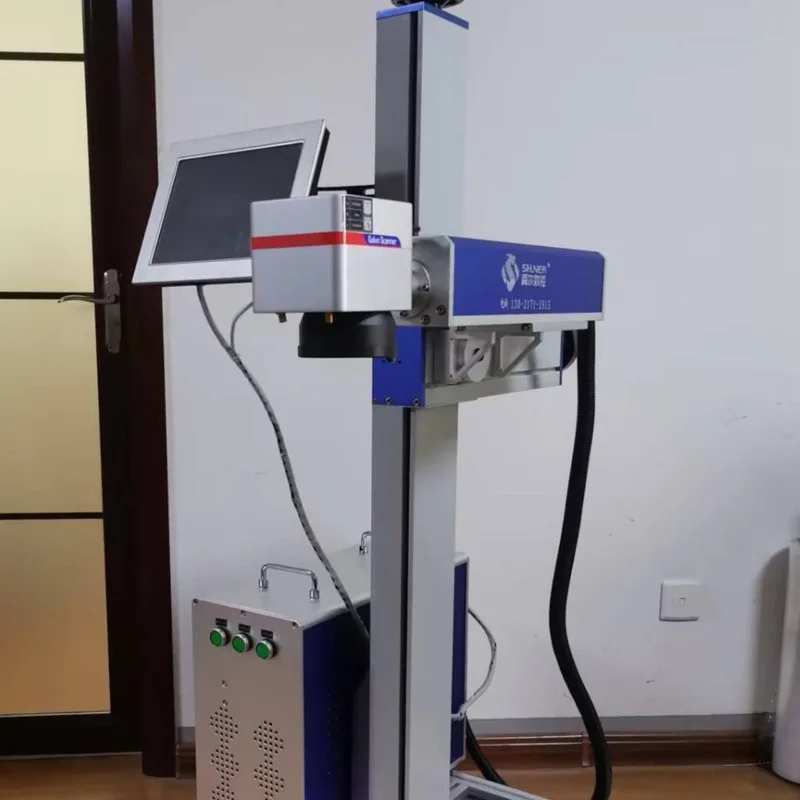 Mesin Penandaan Laser Desktop Produksi Profesional Online Jinan Non-Metalik Casing Ponsel Pencetakan Kustomisasi Coding